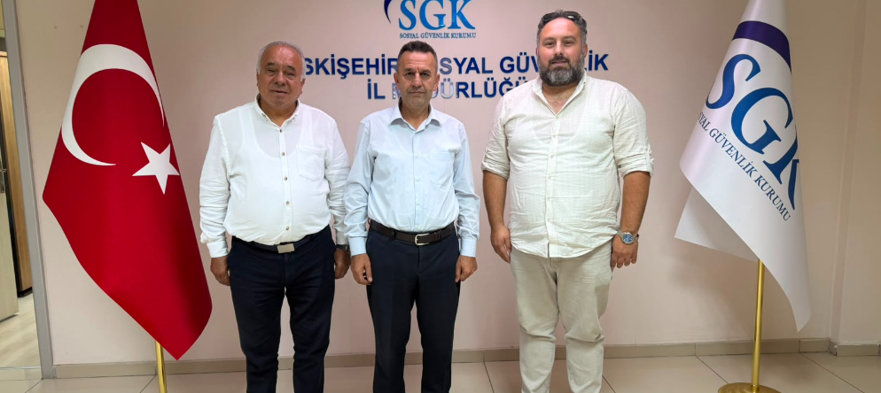 Sosyal Sigortalar İl Müdürü Sayın İbrahim Kısa ile Yönetim Kurulu Toplantısı | Eselo